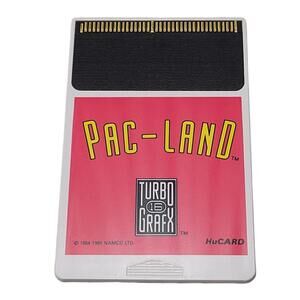 TurboGrafx-16 HuCard Pac-Land HuCard Only Tested Working